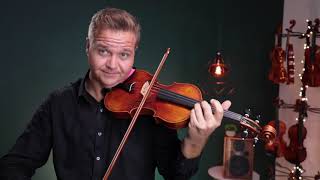 Two Holstein Workshop Cannone Violins for Thomas