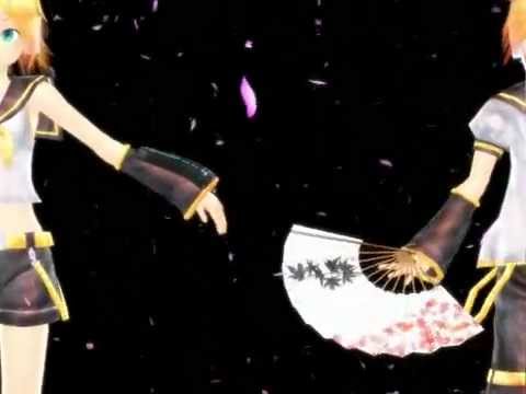 【鏡音リン・レン】いろは唄【MMD PV】