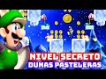 Nivel Secreto Dunas Pasteleras - Cómo Desbloquearlo en New Super Mario Bros U Deluxe Mundo 2