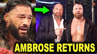 Dean Ambrose Returns To WWE After Quitting AEW...Roman Reigns Devastated By This News