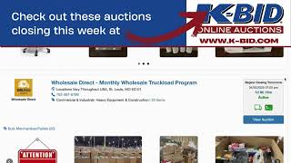 K-BID.com | K-BID Online | K-BID Online Auctions