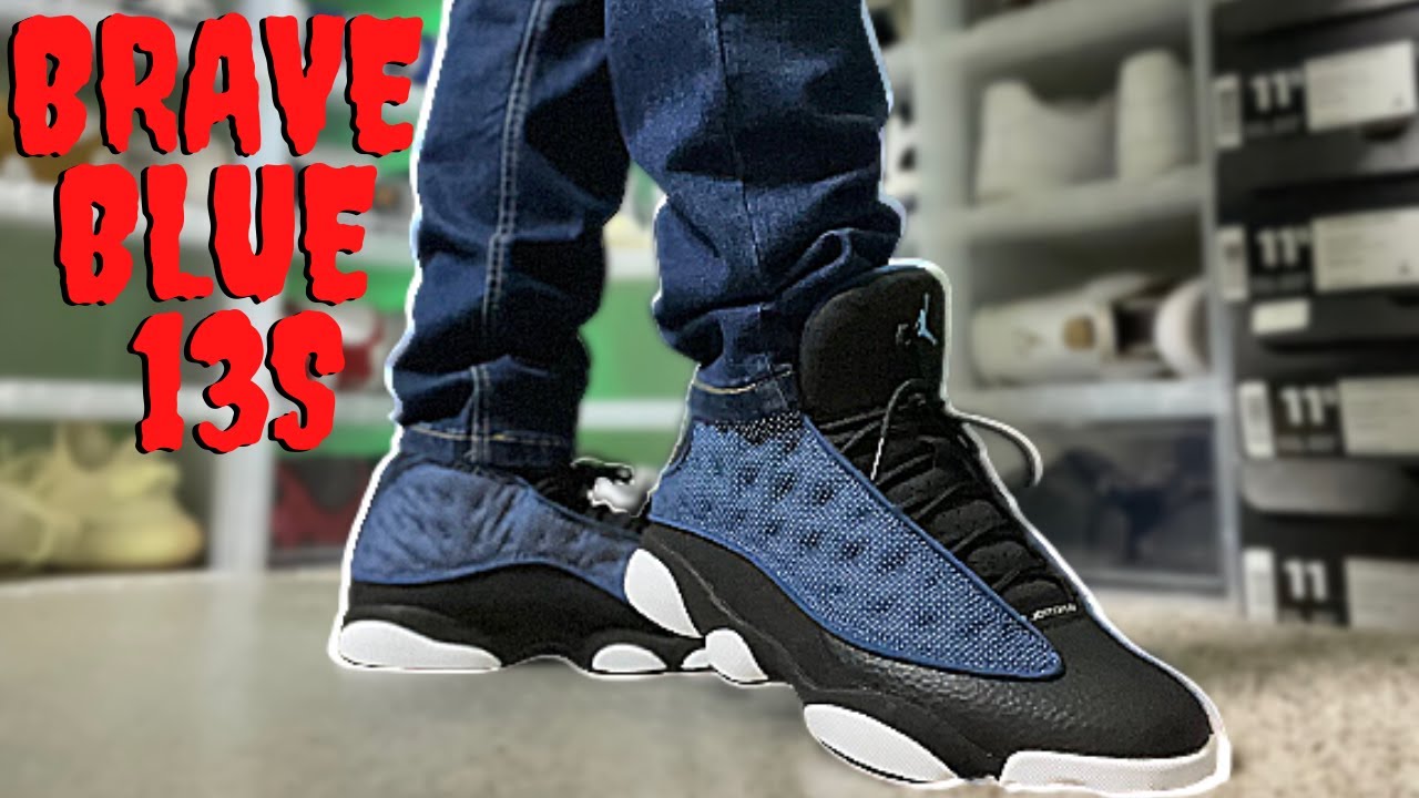 GOT EM IN!  Air Jordan 13 XIII Navy/Brave Blue 4K Review & On