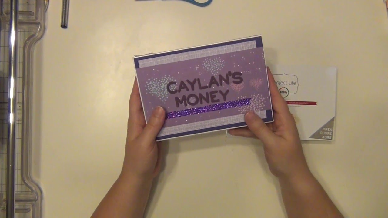 Repurposed Project Life Box - YouTube