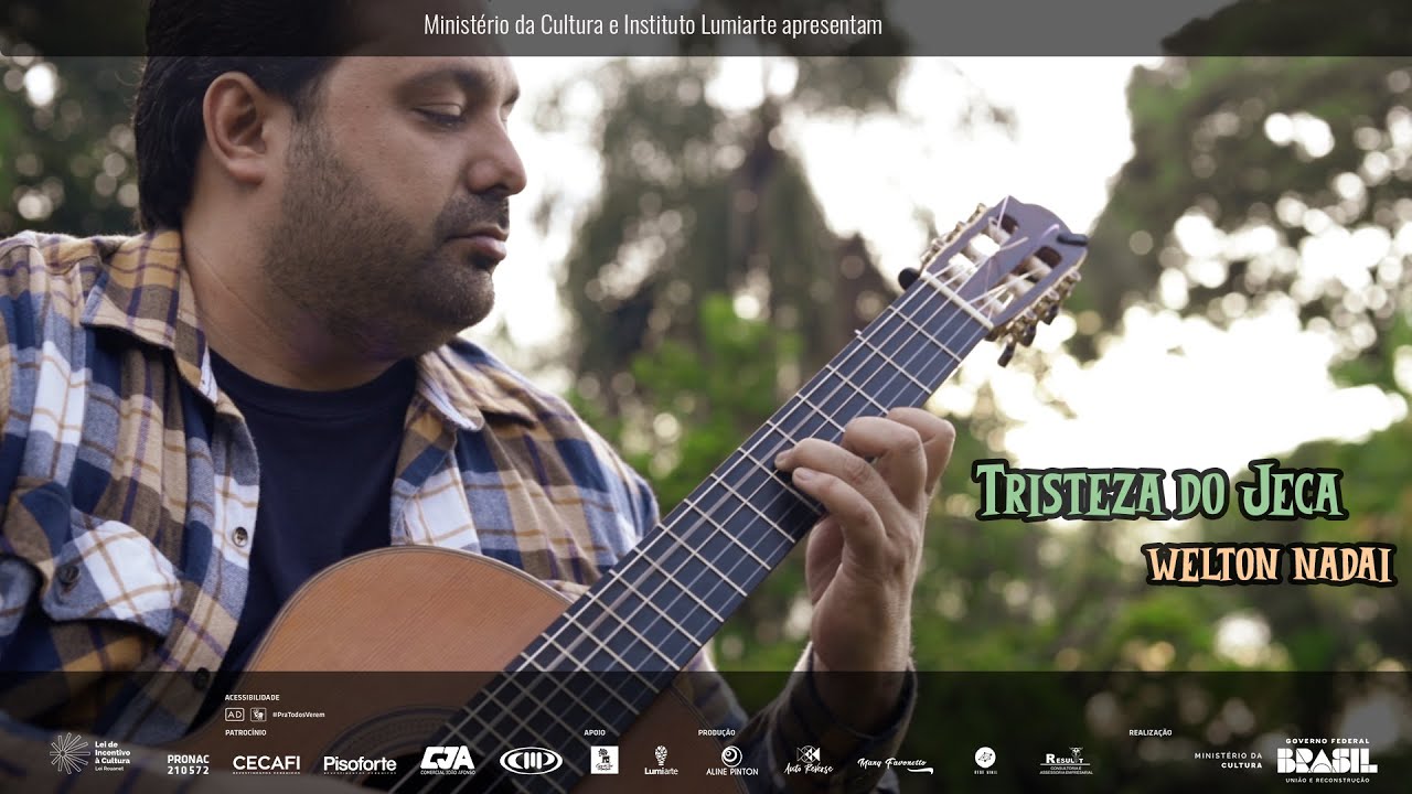 "Tristeza do Jeca por Welton Nadai: Celebrando a Música Brasileira”