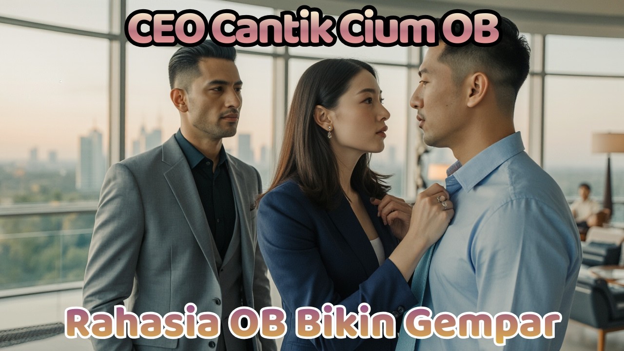 CEO Cantik Cium OB di Lobi Mewah! Rahasia Bikin Kantor Gempar, Ternyata