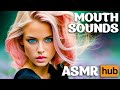ASMR MOUTH SOUNDS NO TALKING - Girl for Gentle Relaxing Sleep 1 hour