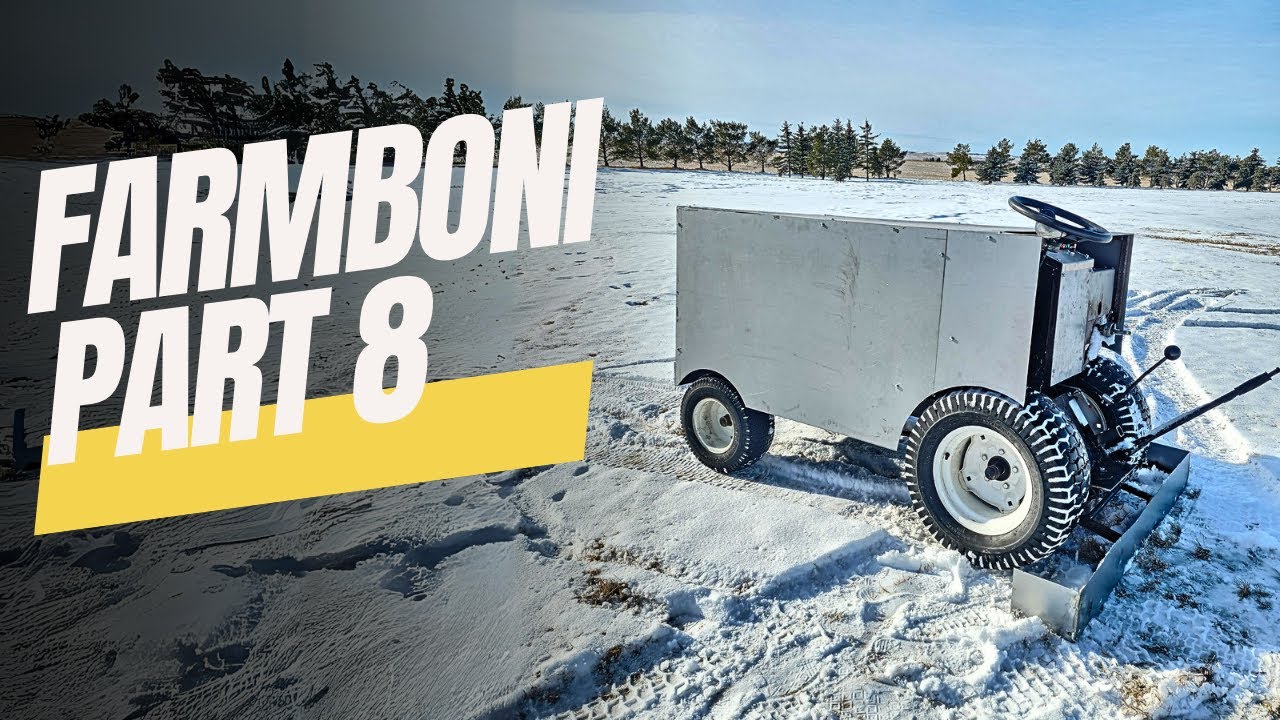 Homemade Zamboni pt 8 YouTube