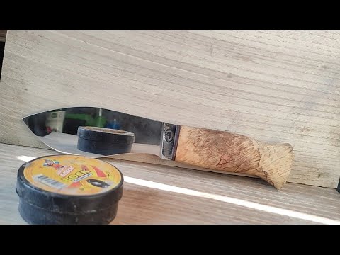 Видео: Нож кукри из 95х18