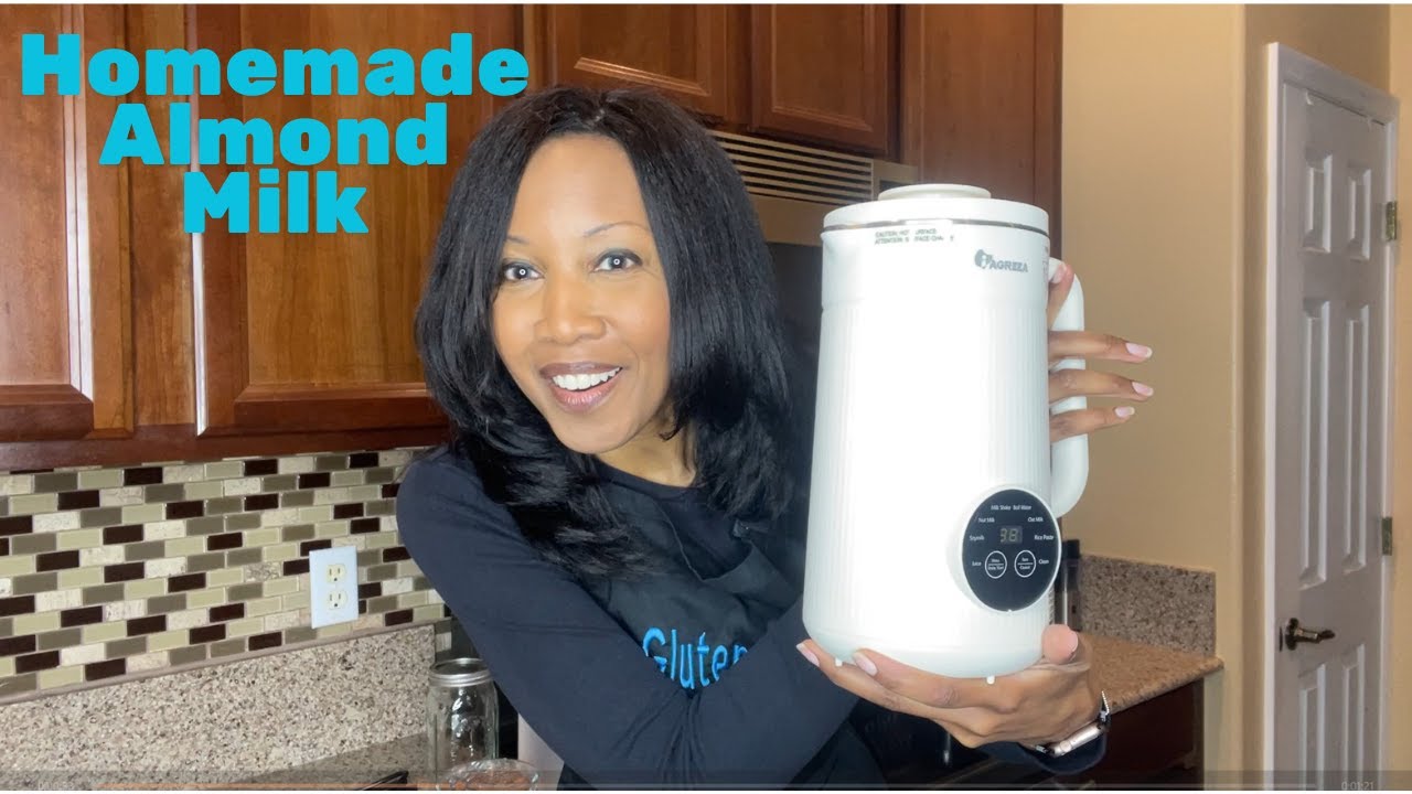 Домашнее миндальное молоко (ореховый молоковар) — давайте приготовим его!