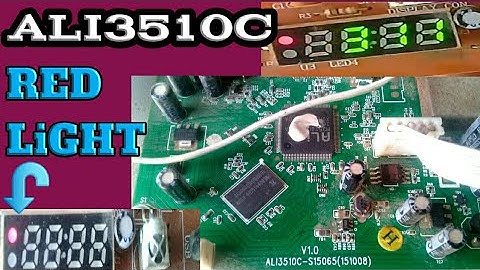 new-ALI3510C receiver red light rapier Urdu hindi #ali3510c#redlight#rapier