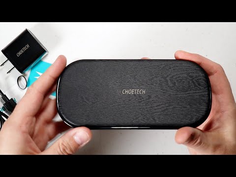 CHOETECH 5 Coil Dual Fast Wireless Charger