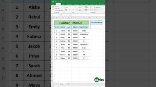 Excel MATCH Function vs VLOOKUP for Precise Data Analysis