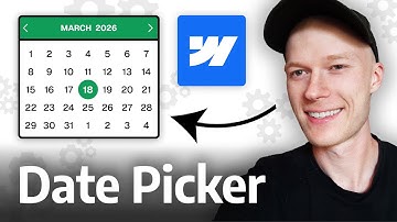 How To Build A Date Picker Input in Webflow
