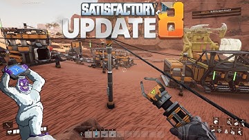New Game setup and early automation - Satisfactory Update 8. EP1