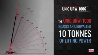 UNIC URW 1006 Spider Crane