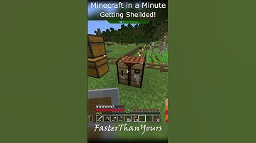 Minecraft in a Minute - S02E47 - HOW TO Make a Shield #Shorts #Minecraft #HOWTO #Guide #fyp #MIAM