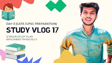 STUDY VLOG 17 | DAY 3 GATE PREPARATION | AMIT SHOHAL