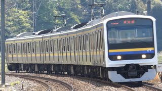 JR東日本　209系 2000番台 C620編成　物井駅～佐倉駅