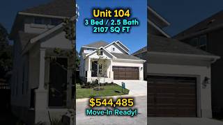 Move-In Ready Home in Round Rock | 3 Bed | 2.5 Bath | $544,485 | Brohn Homes at Clear Cree