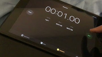 Stopping a timer at 1 second