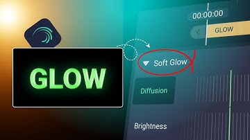Alight Motion Deep Text Glow Effect