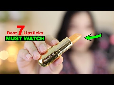 7 SON MỸ HÀN RƯ THÍCH NHẤT NĂM? 🥉🥈🥇💄Best Lipstick Brands