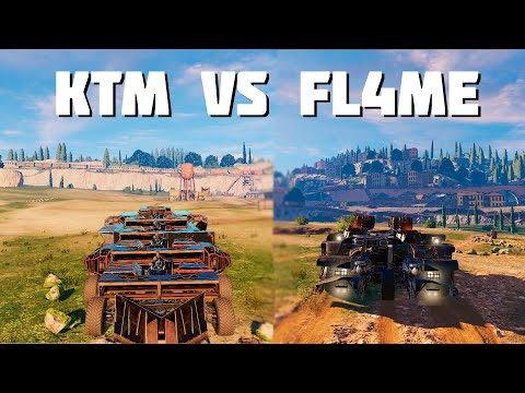 Видео: КТМ VS FL4ME🔥бб🔥CROSSOUT🔥