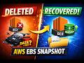 AWS EBS Snapshot Explained | Backup &amp; Restore EC2 Data Demos
