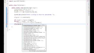 Check for Palindrome words using Java