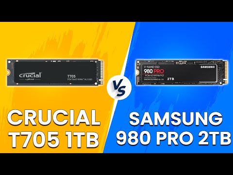 Crucial T705 1TB vs Samsung 980 PRO 2TB - Which SSD Should You Buy? (What Is The Difference?)