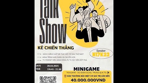 TALKSHOW: KẺ CHIẾN THẮNG | X3 Năng Suất