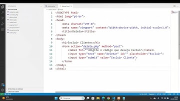 Aula 3 - Delete - PHP e Banco de dados MySQL
