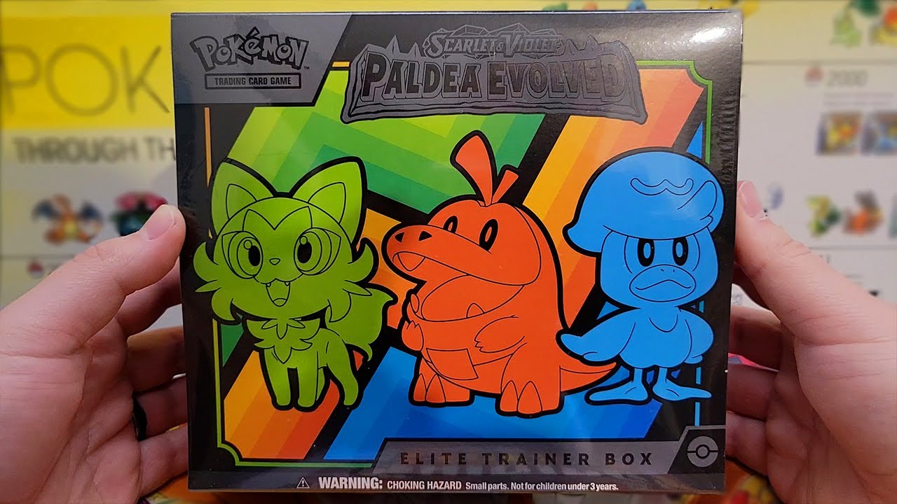 Pokemon Paldea Evolved Elite Trainer Box OpeningFINALLY! - YouTube