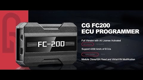 FC200 ECU Programmer Full Version Support 4200 ECUs and 3 Operating Modes