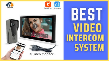 Best Video Intercom System | 1080P Wireless 10 inch Video Intercom System 2024