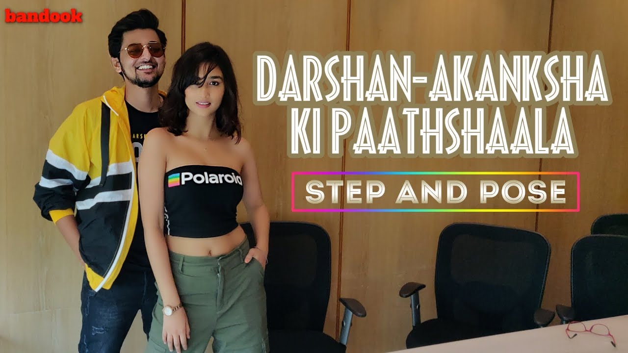 Darshan Raval   Akanksha Sharma Ki Paathshaala Step  Pose  bandook Exclusive