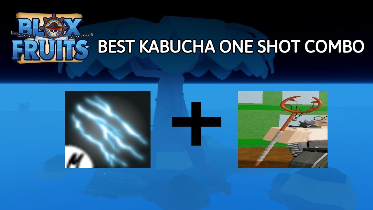 Best Kabucha Gun Main One Shot Combo Blox Fruits YouTube