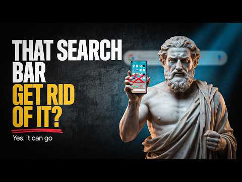 How to Remove the Pixel Search Bar
