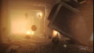 Cinema4D Mineshaft Explosion