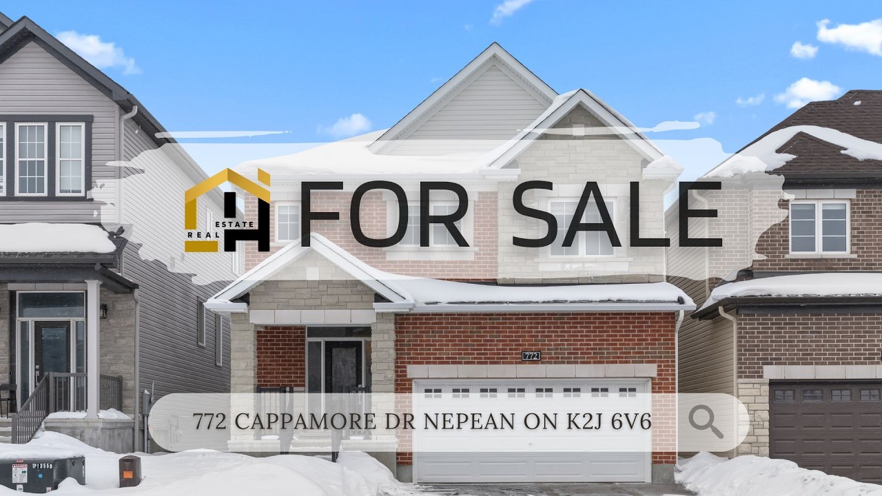 FOR SALE | 772 CAPPAMORE DR NEPEAN ON K2J 6V6