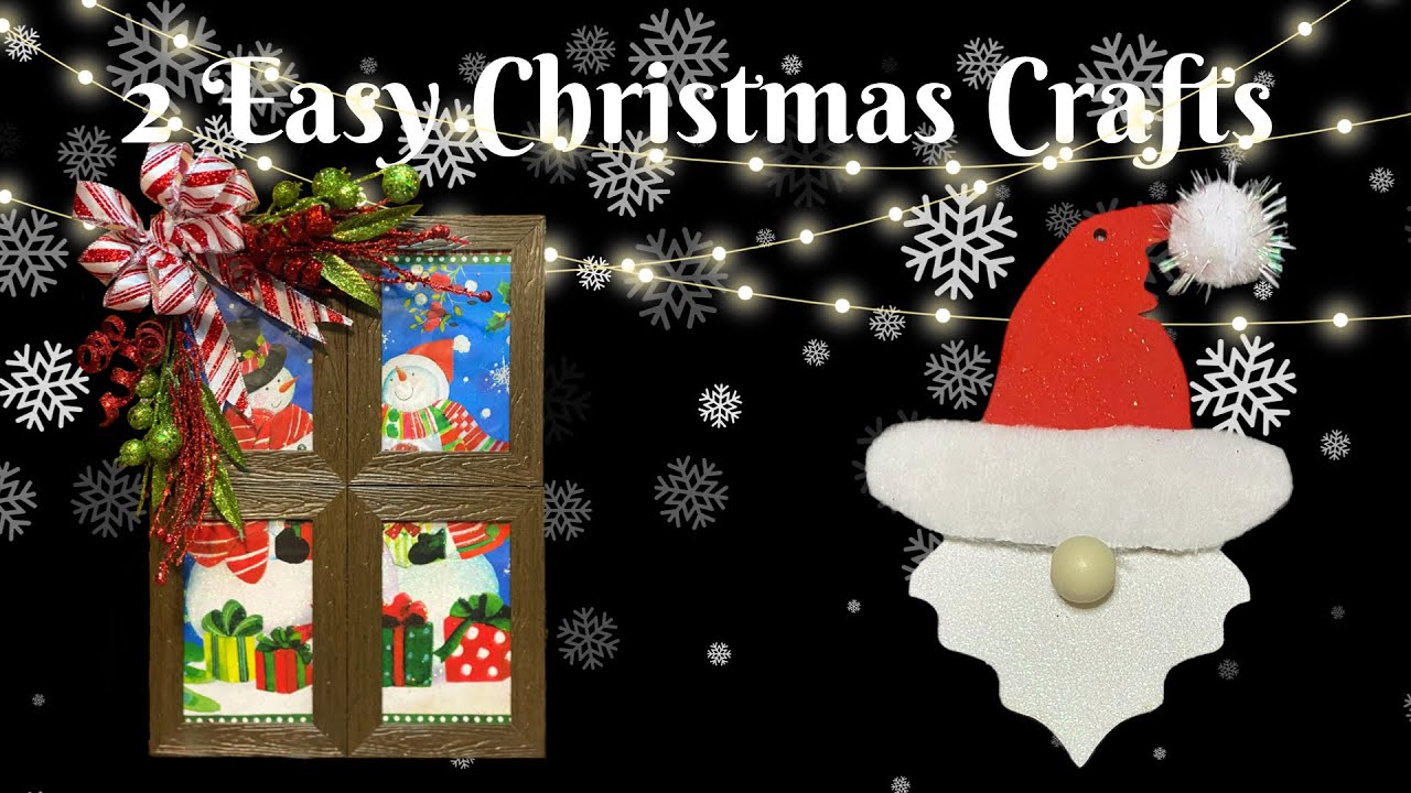 Jingle Craft Hop Collaboration |  Easy Christmas Crafts | Easy DIY Christmas Decor