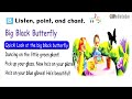 let's go 3 unit 1_phonics _big black butterfly song
