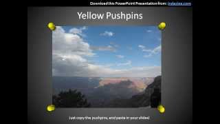 Handmade Slides: Pushpins for PowerPoint - 07