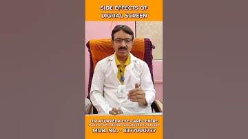 Excessive use of Digital screen time can effects your eyes - Dr. Bharat Bhushan