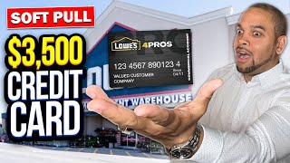 Lowe's $3,500 Business Credit Card | pre-approval | soft pull screenshot 5