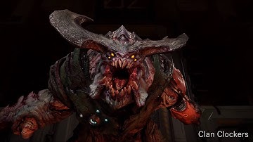 Doom (2016) Cyberdemon Boss Battle Walkthrough Ultra-Violence Ultra graphics settings