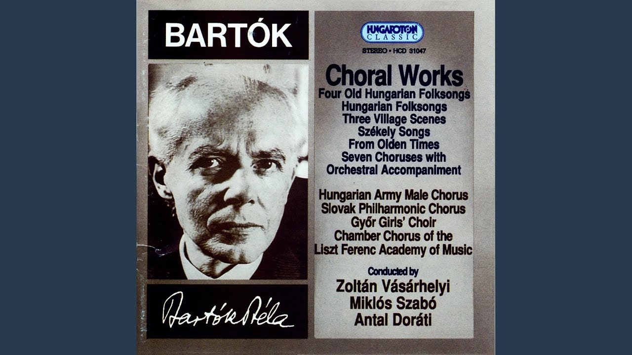 Three Village Scenes for two sopranos, chorus and chamber orchestra Sz.79 (1926) : a) Wedding -... Three Village Scenes for two sopranos, chorus and chamber orchestra Sz.79 (1926) : a) Wedding -...