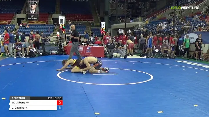 Cadet FS 160 Round of 16 - Wyatt Lidberg (MN) vs. ...