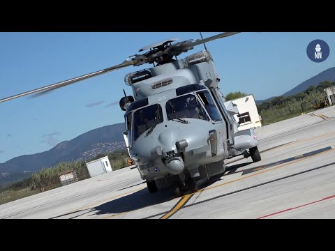 NH90 NFH Caïman Maritime Helicopter of the French Navy's 31F Squadron