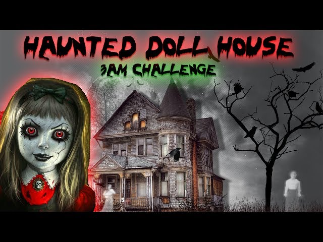 3 Am Challenge Haunted Doll House Overnight Challenge In A - moe eye halloween costume roblox